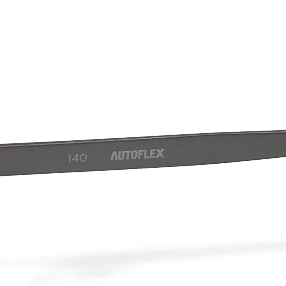 Autoflex by Flexon Eyeglasses Frames SIR DUKE 033 Gray Round Half Rim 51-19-140